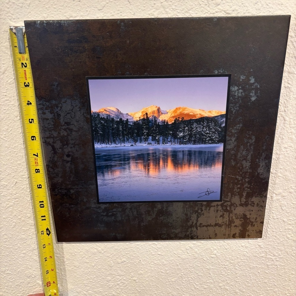 David L. Clack Photograph Mounted on Slate